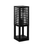Eglo Lampa na postumencie Alamonte 3 Zewnętrzna Stal Czarny | Nadaje Się Do E27